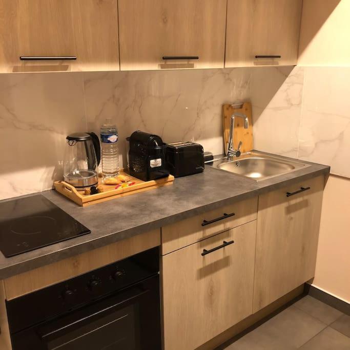 Superbe Appartement Tout Equipe, Le Nid D'Eva A Metz Gare, Parking Prive, Balcon, F2, 50M2, 3P Exterior photo
